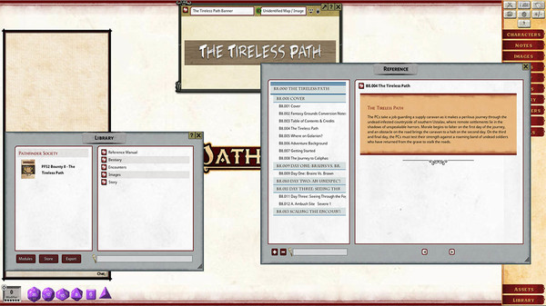 скриншот Fantasy Grounds - Pathfinder 2 RPG - Pathfinder Bounty #8: The Tireless Path 0