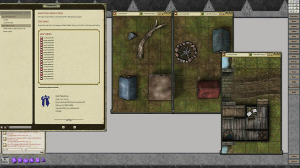 скриншот Fantasy Grounds - Pathfinder RPG - GameMastery Map Pack: Countryside 0