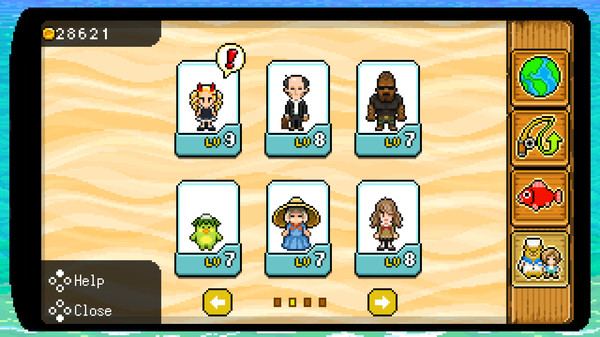 Screenshot of Fishing Paradiso