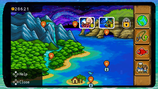 Screenshot of Fishing Paradiso