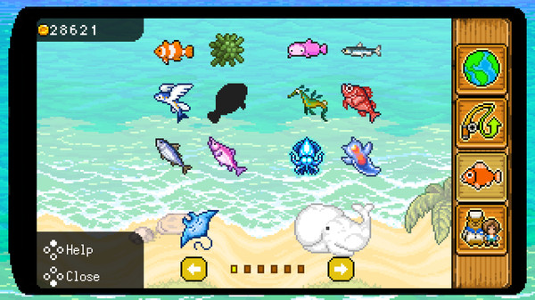 Screenshot of Fishing Paradiso