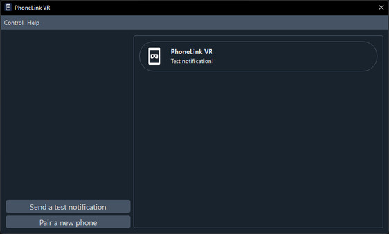 Скриншот из NotiVR