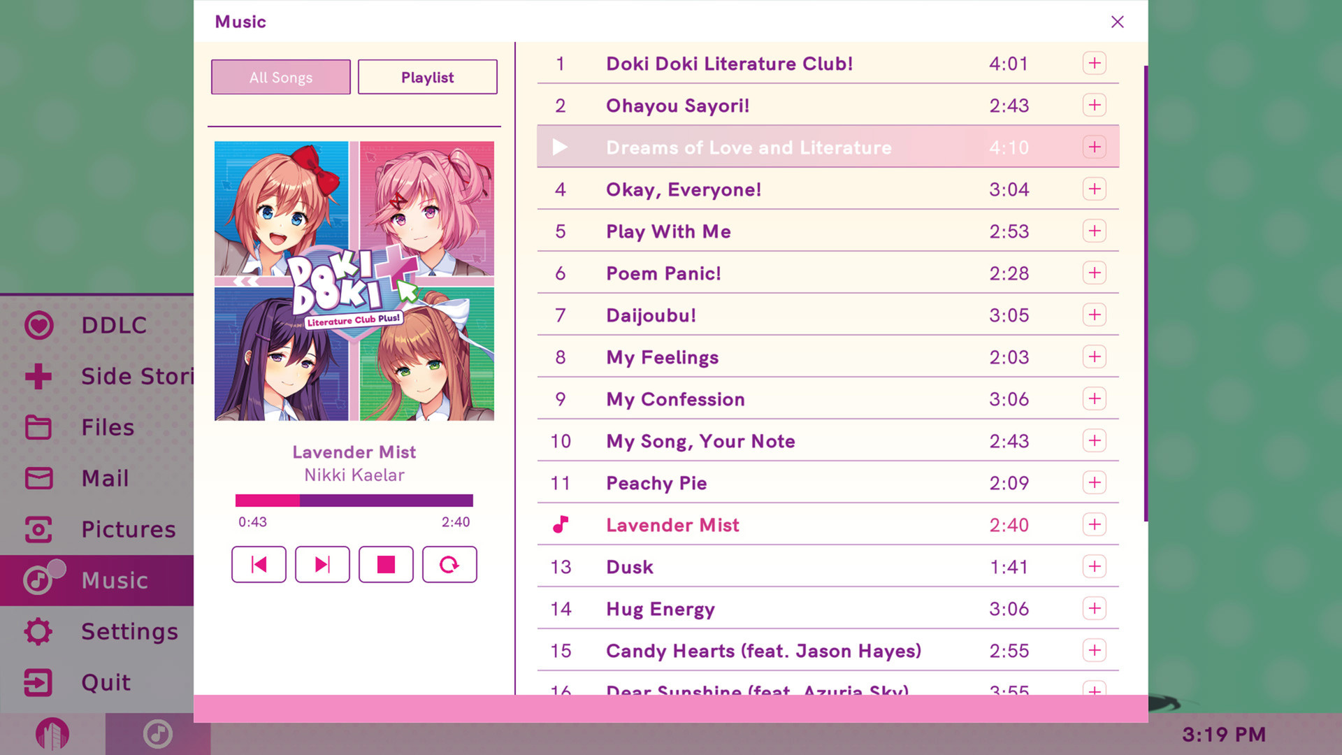 Play My Confession (Doki Doki Literature Club)