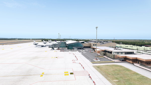 скриншот X-Plane 11 - Add-on: Aerosoft - Airport Menorca 3