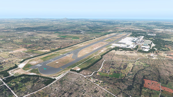 скриншот X-Plane 11 - Add-on: Aerosoft - Airport Menorca 4