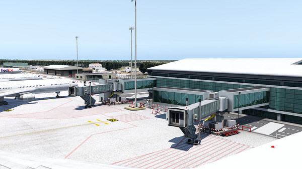 скриншот X-Plane 11 - Add-on: Aerosoft - Airport Menorca 1