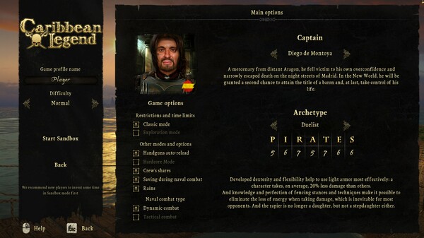 Скриншот из Caribbean Legend: Sandbox