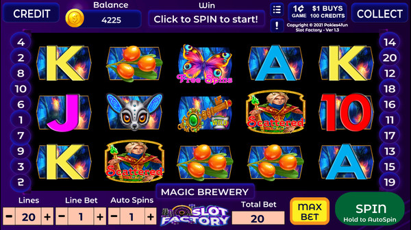 скриншот Slot Factory - Magic Brewery 4