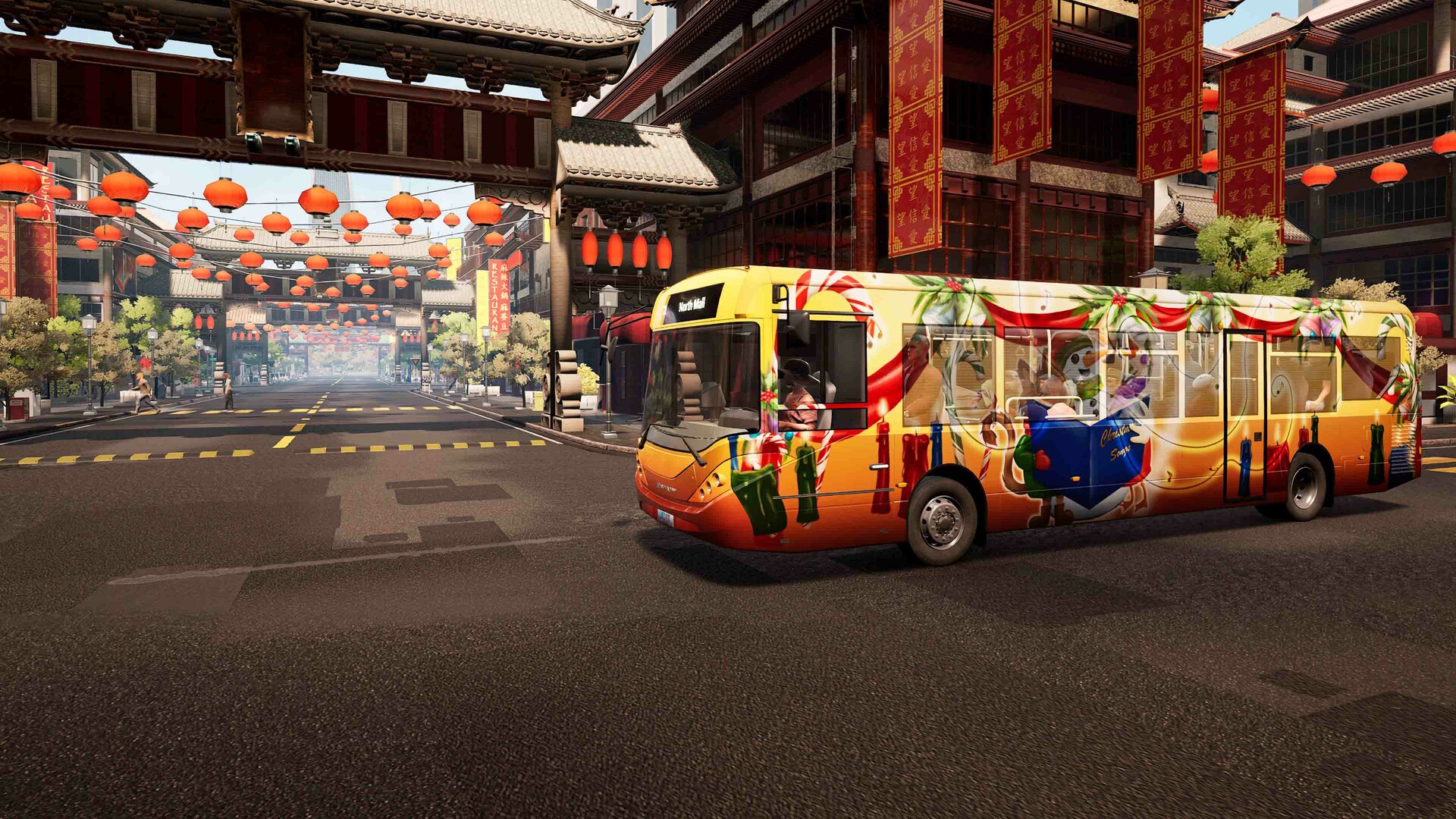 Bus Simulator 21 Next Stop - Christmas Skin Pack #8