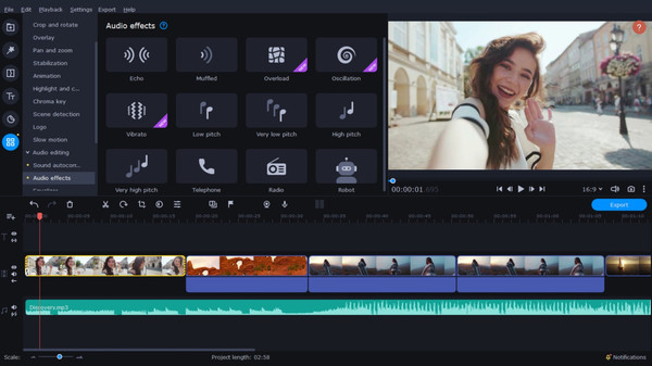 скриншот Movavi Video Editor Plus 2022 0