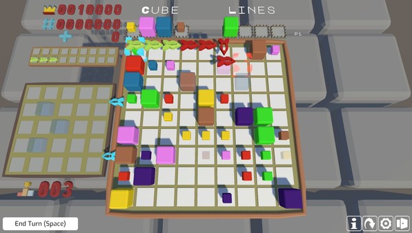 скриншот CubeLines 1