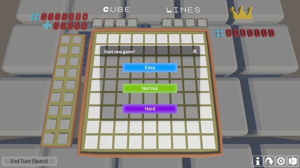 Скриншот из CubeLines