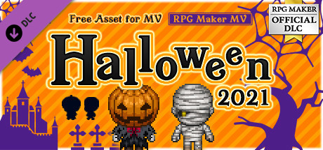 RPG Maker MV - Halloween 2021 - Free Asset for MV banner image