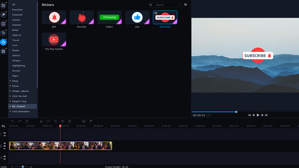 Movavi Video Editor Plus 2022 - Let's Start a Vlog Set