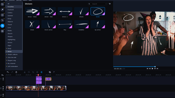 скриншот Movavi Video Suite 2022 - Handy Set 0