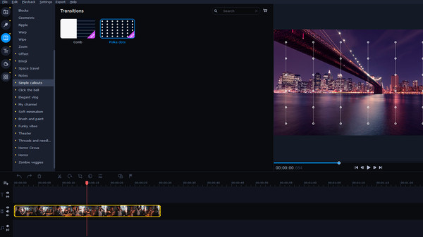 скриншот Movavi Video Suite 2022 - Handy Set 3