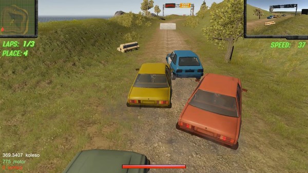 Скриншот из Demolition race