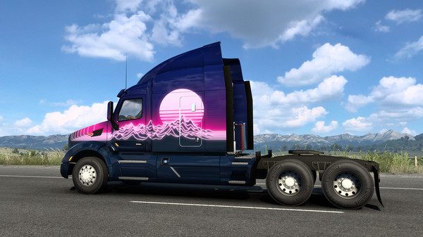 American Truck Simulator - Retrowave Paint Jobs Pack