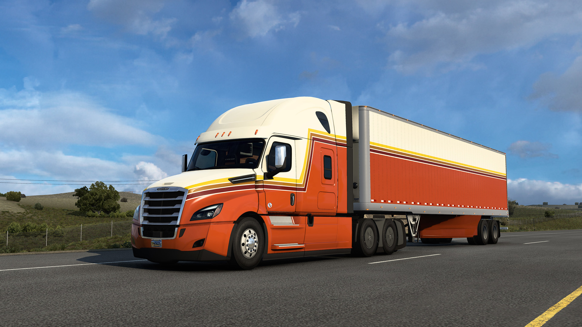 American Truck Simulator - Retrowave Paint Jobs Pack Featured Screenshot #1