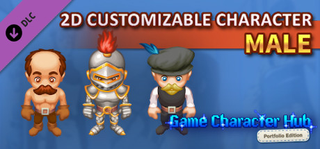 Game Character Hub PE: 2D Customizable Character - Male