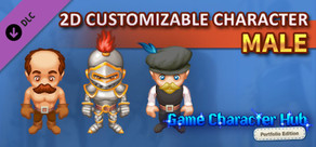 Game Character Hub PE: 2D Customizable Character - Male