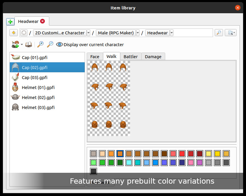 Game Character Hub PE: 2D Customizable Character - Male #7