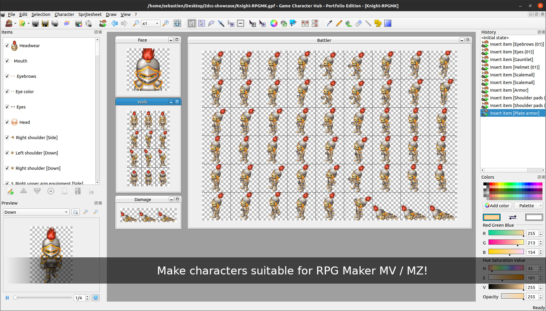 Game Character Hub PE: 2D Customizable Character - Male on Steam