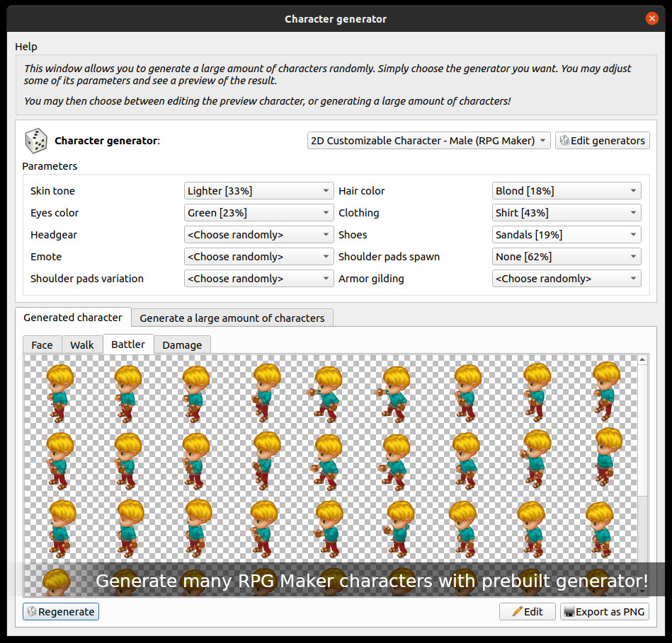 Game Character Hub PE: 2D Customizable Character - Male on Steam