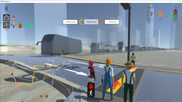 Скриншот из RoboVanRush