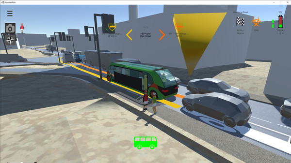 Скриншот из RoboVanRush
