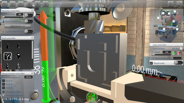 скриншот Milling machine 3D 2