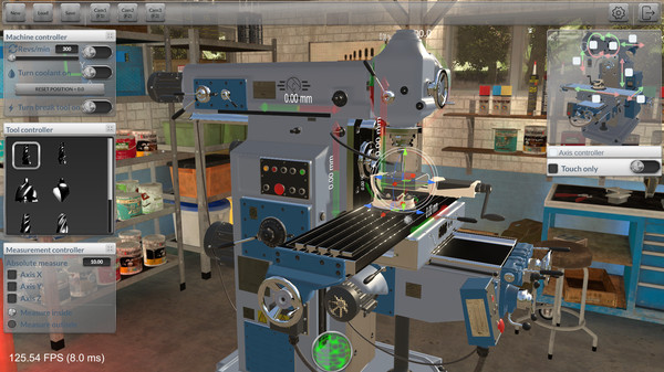 Milling Machine Simulator 3D