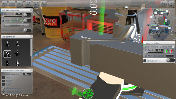 скриншот Milling machine 3D 3