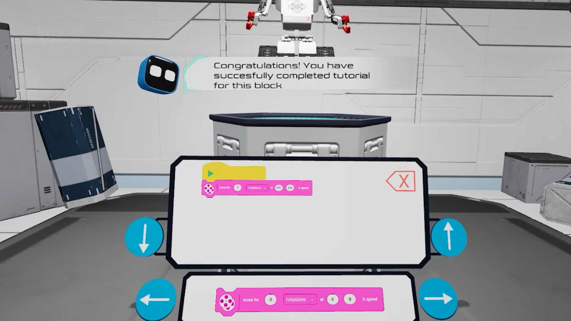 Robotics in VR (demo) Demo #2