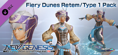 Phantasy Star Online 2 New Genesis - Fiery Dunes Retem/Type 1 Pack on Steam