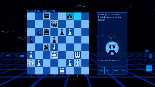Скриншот из BOT.vinnik Chess: Mid-Century USSR Championships