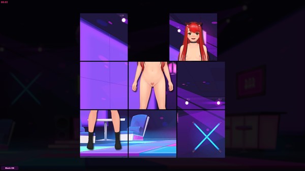 скриншот Adult Puzzles - Hentai NightClub 0