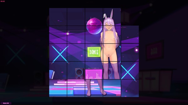скриншот Adult Puzzles - Hentai NightClub 2