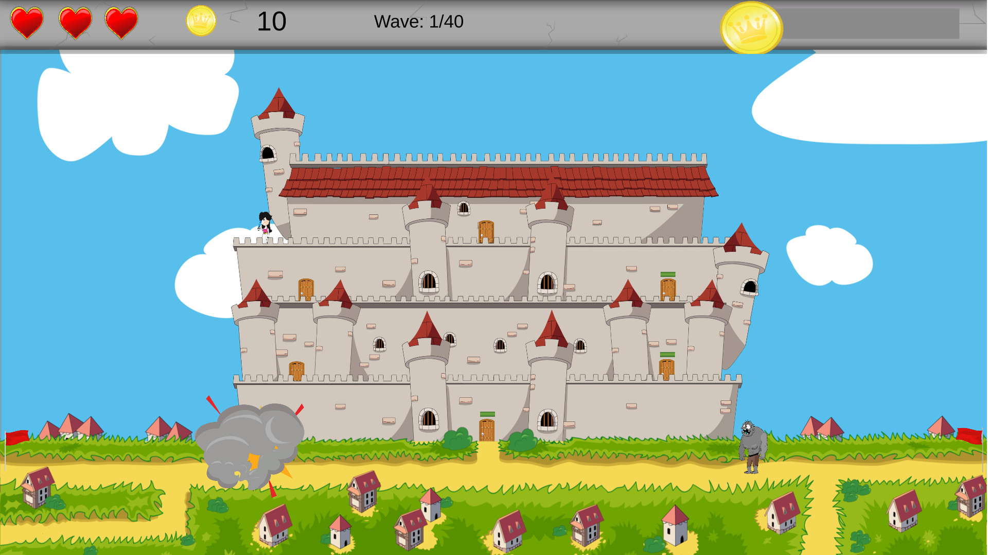Princess Defender Episode 1 screenshot 1