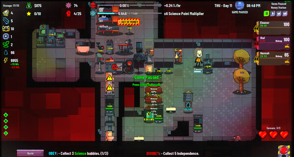 Rogue AI Simulator game for Linux 1