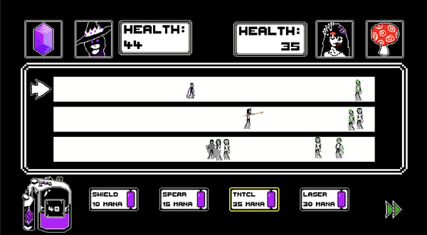 Скриншот из Eldritch Lands: The Witch Queen's Eternal War