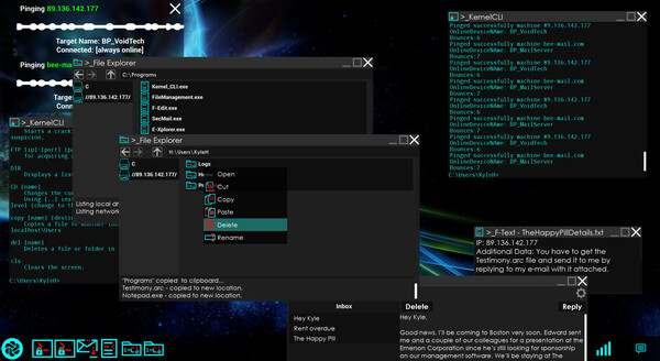 Phantom-OS game for Linux 1