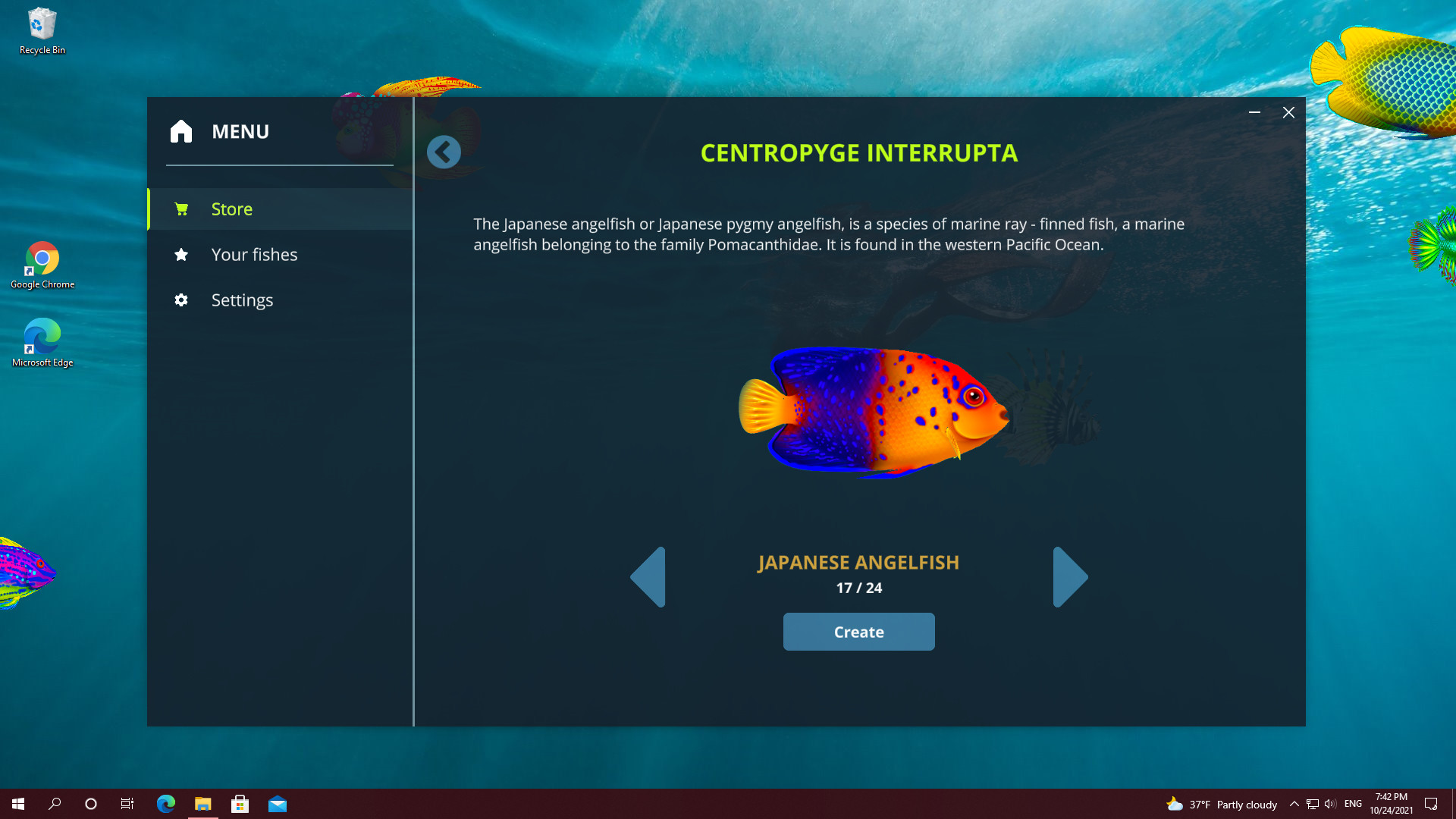 Virtual Aquarium - Overlay Desktop Game on Steam