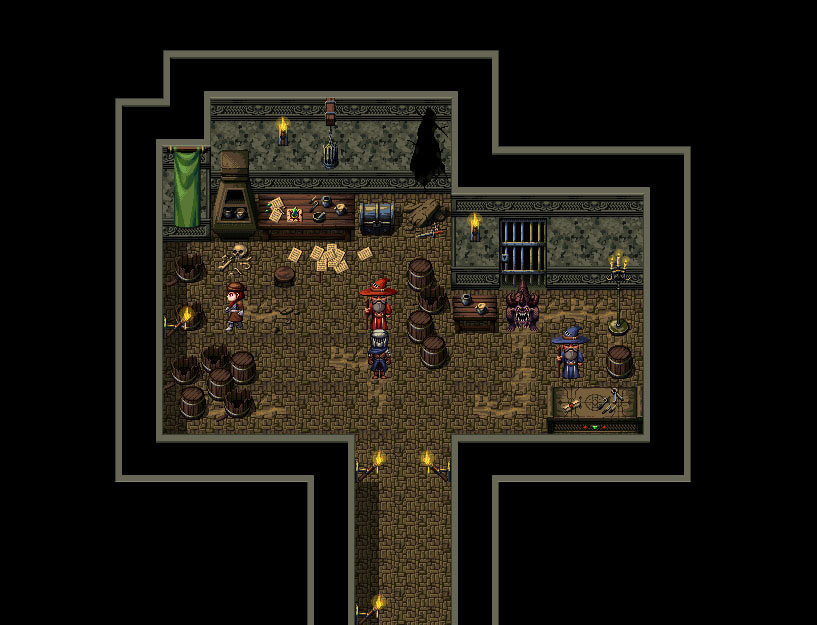 RPG Maker MZ - Cursed Kingdoms Dungeon Tiles #3