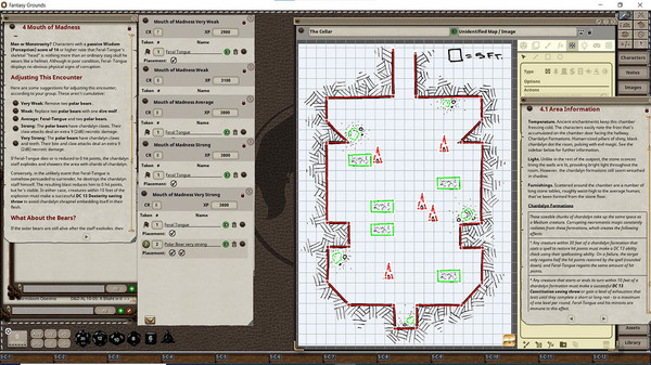 скриншот Fantasy Grounds - D&D Adventurers League 10-05 A Blight in the Darkness 4