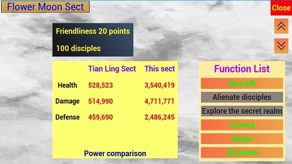 Скриншот из The rise of Tianling Sect
