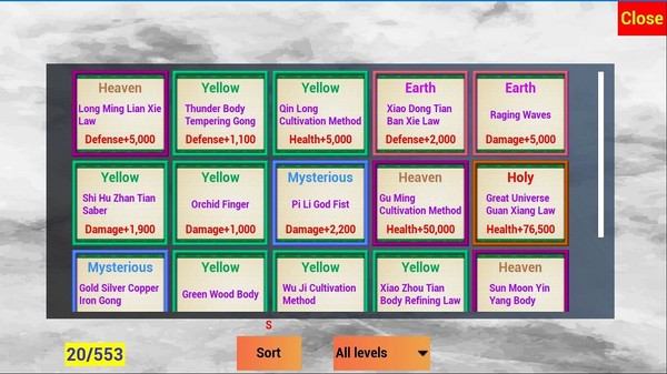 Скриншот из The rise of Tianling Sect