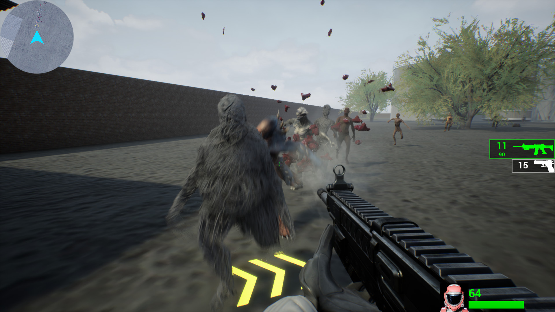 Zombie frenzy on Steam