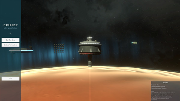 скриншот PlanetDrop - A Tiny Space Adventure 0