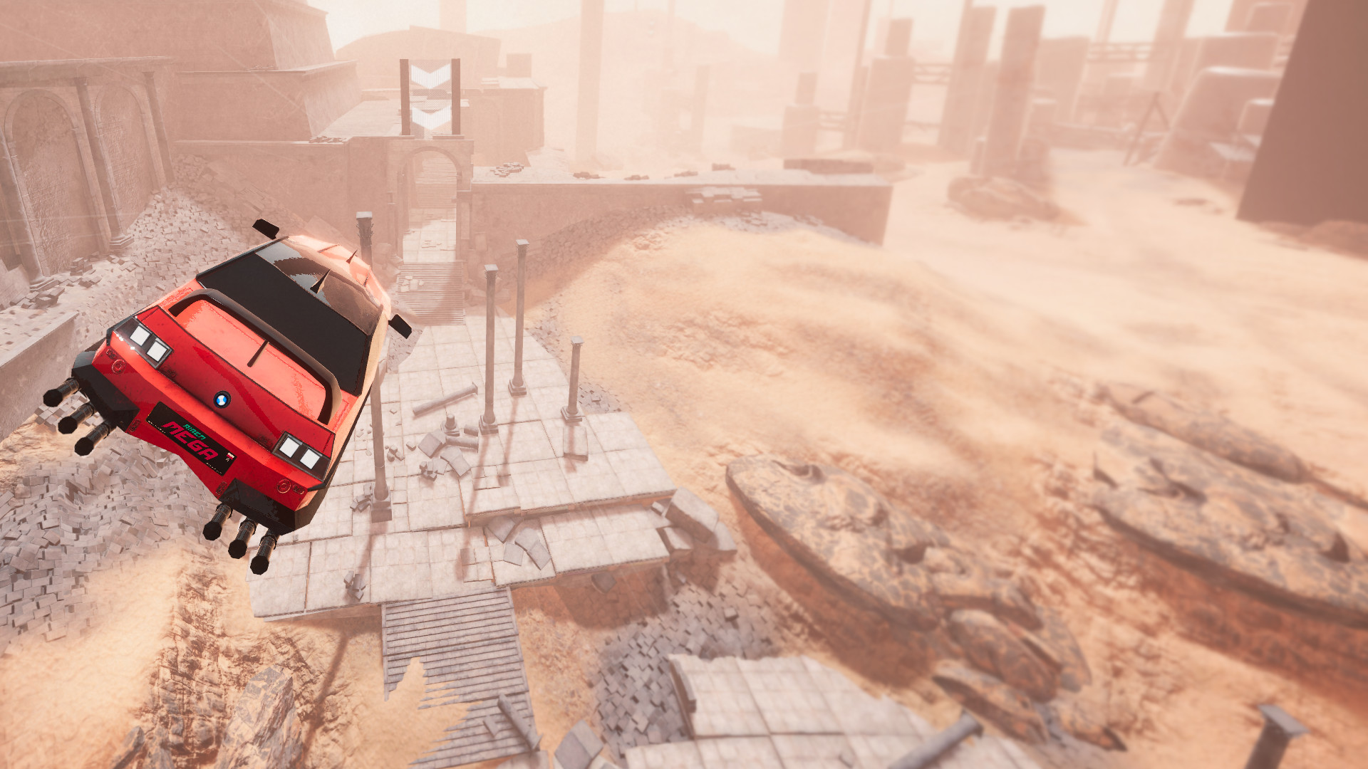 Hovercars 3077: Underground racing #12